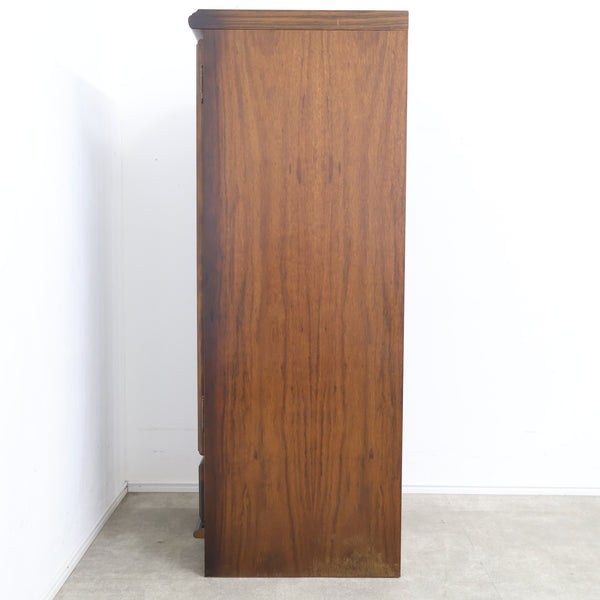 カリモク家具 karimoku コロニアル コーナーキャビネット・ガラスキャビネット