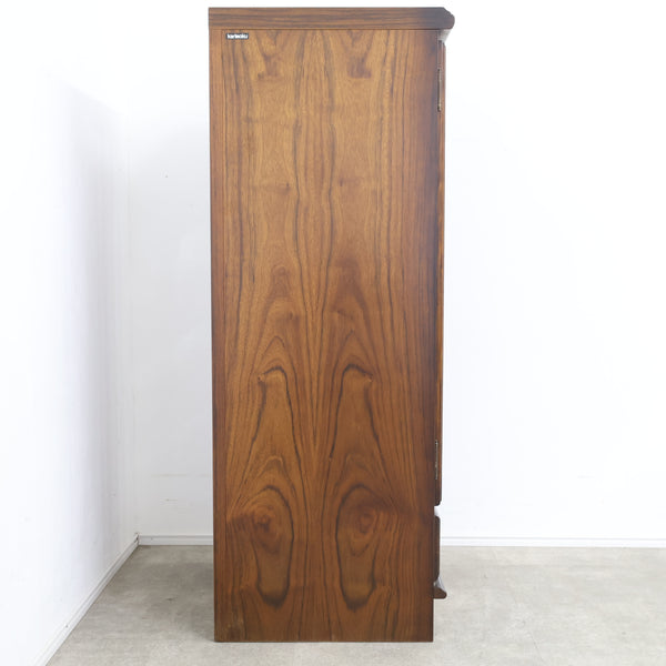 カリモク家具 karimoku コロニアル コーナーキャビネット・ガラスキャビネット