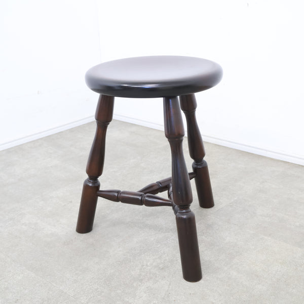 松本民芸家具 三脚スツール No.2