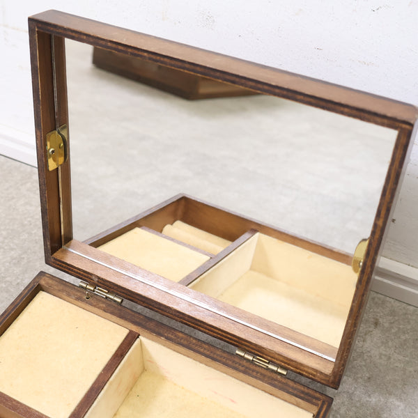 ANNY WOOD製の木製オルゴール・ジュエリーボックス