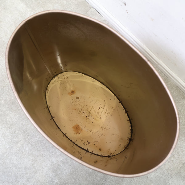 レトロな缶のゴミ箱