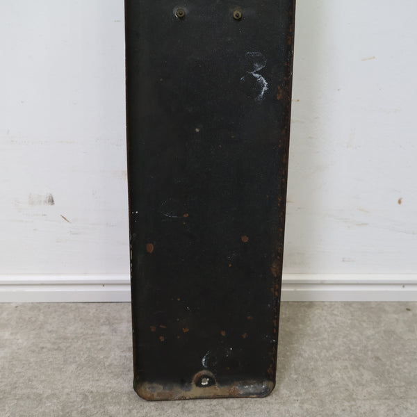 特大！温度計（日興證券 マネービル）ブリキ看板