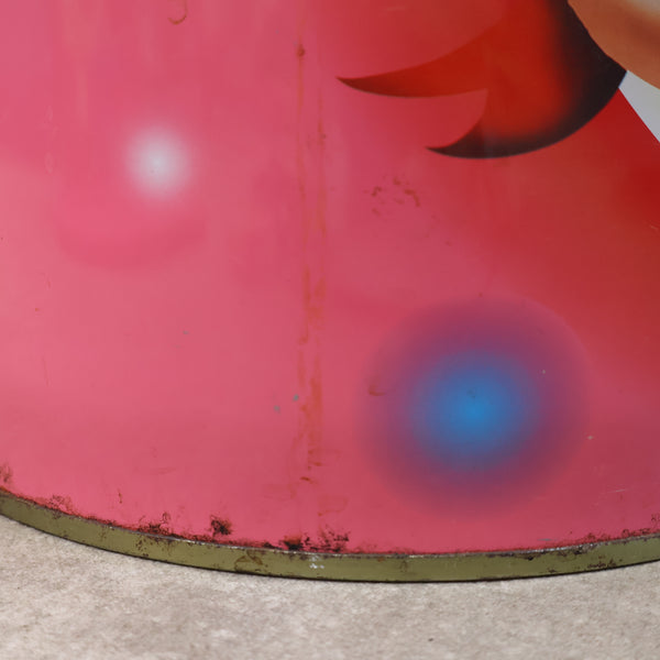 21世紀ぺこちゃんの缶スツール・小物入れ