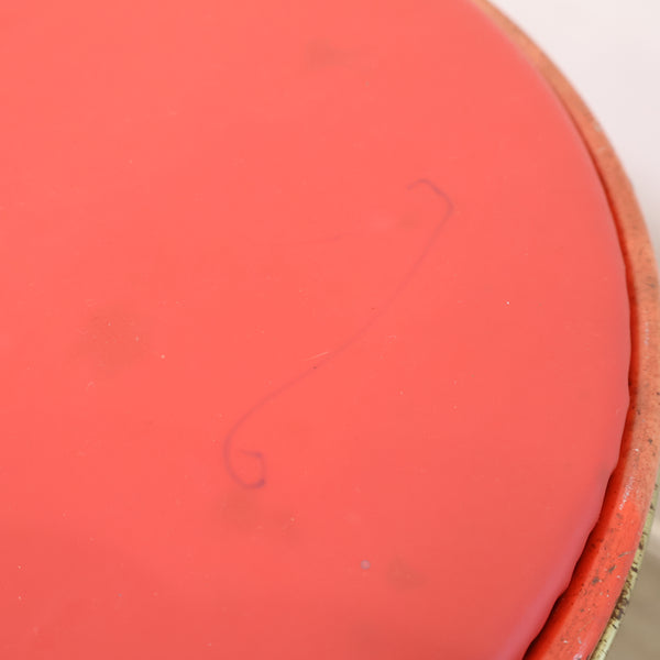 当時物！ぺこちゃんの缶スツール・小物入れ