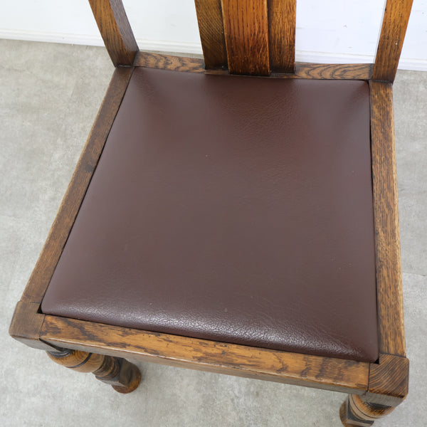 英国アンティークのダイニングチェアNo.4