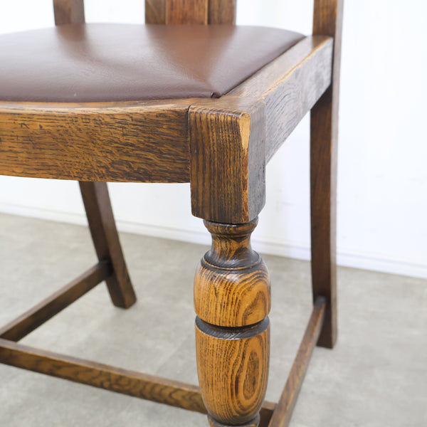 英国アンティークのダイニングチェアNo.4