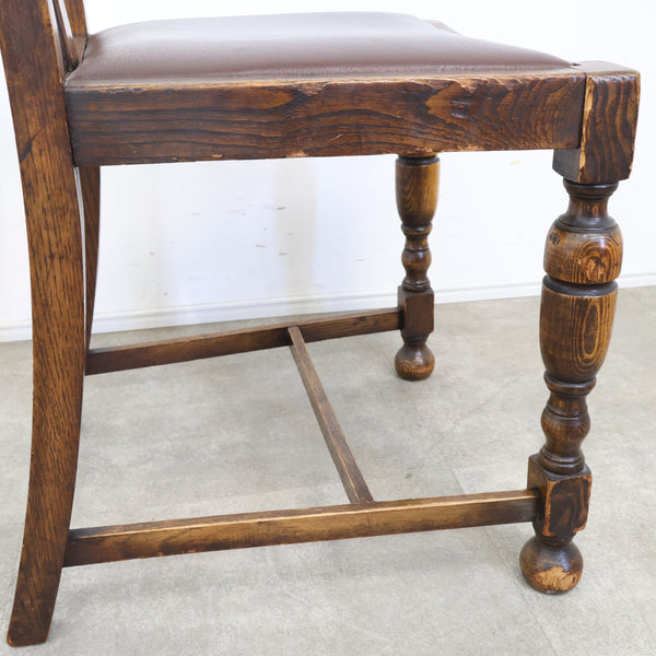 英国アンティークのダイニングチェアNo.4