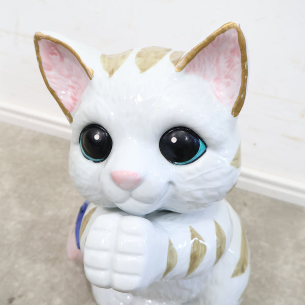「お願いネコ」の貯金箱