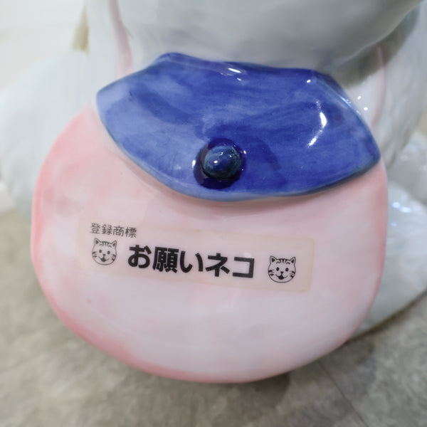 「お願いネコ」の貯金箱