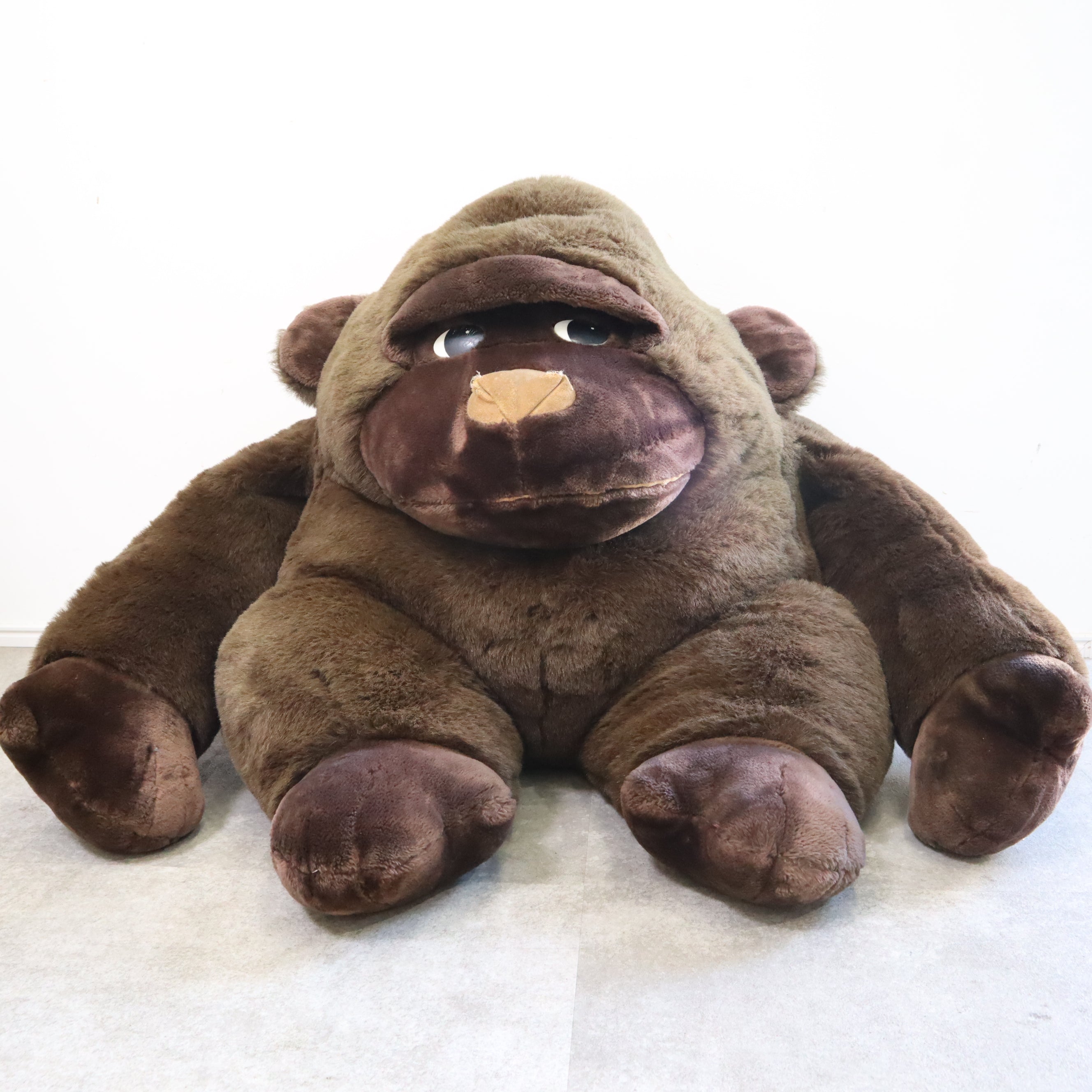 RUSS社 Jabar ゴリラ ブルー ぬいぐるみ グリッター 超ジャンボサイズ