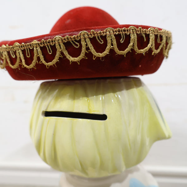 水森亜土デザインのキャラクター貯金箱