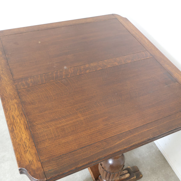 英国 アンティークのドローリーフテーブル