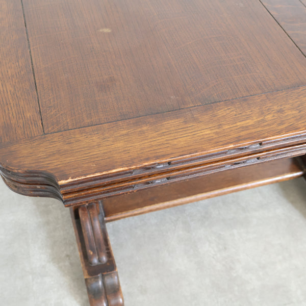 英国 アンティークのドローリーフテーブル