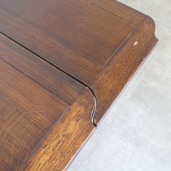 英国 アンティークのドローリーフテーブル