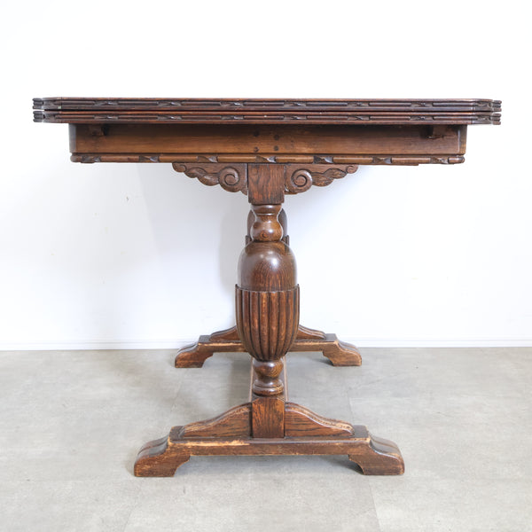 英国 アンティークのドローリーフテーブル