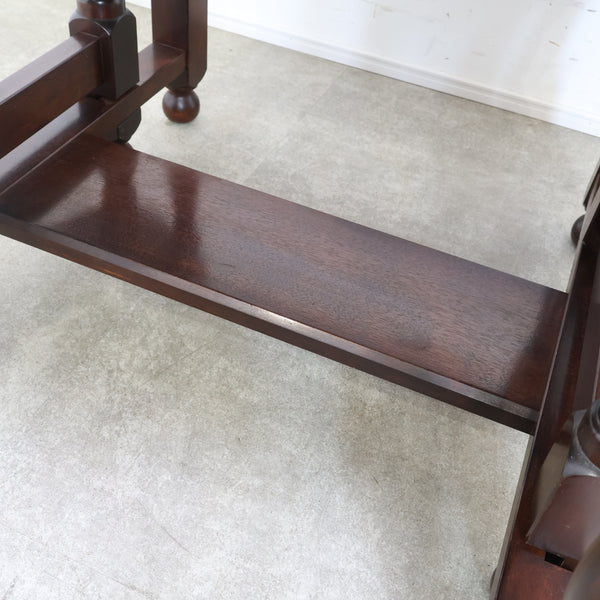 松本民芸家具 M型バタフライ卓 楕円 オーバル 6