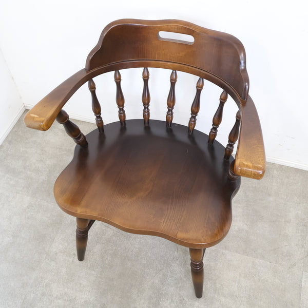 飛騨産業 キツツキマークのダイニングチェア No.1