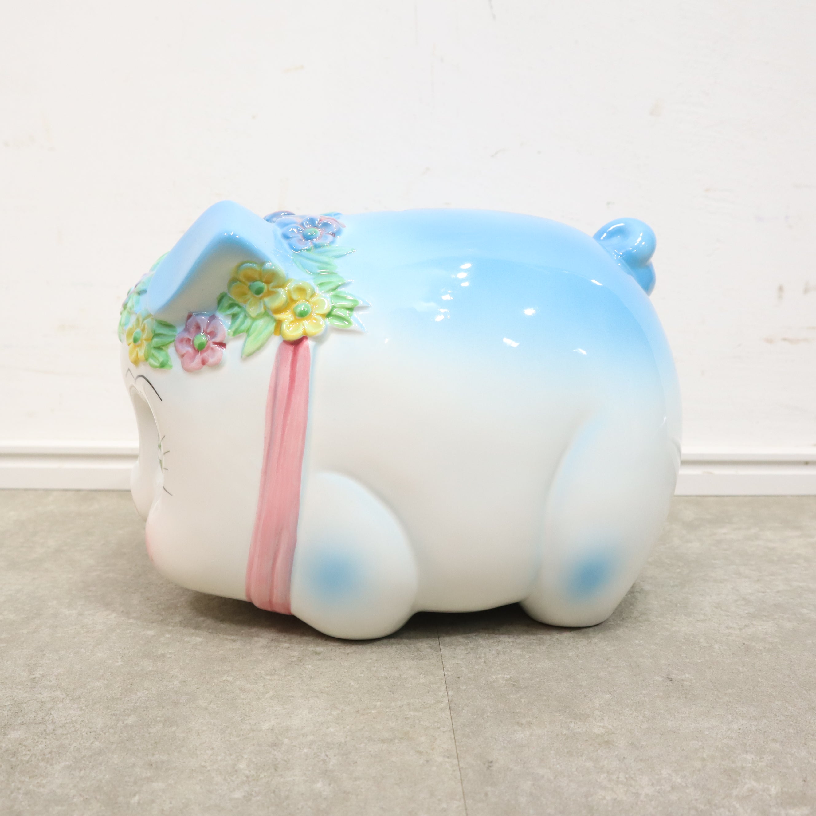 水色のブタさん貯金箱 – バナルオンラインショップ（BANUL）の通販なら