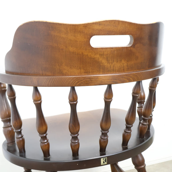 飛騨産業 キツツキマークのダイニングチェア No.1