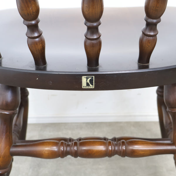 飛騨産業 キツツキマークのダイニングチェア No.1