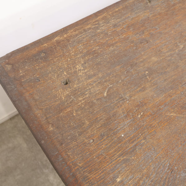 現状品 古い木製デスク・作業台 8
