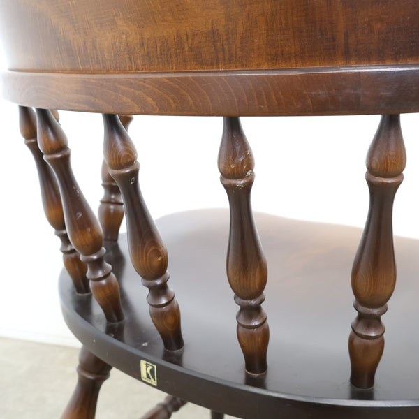 飛騨産業 キツツキマークのダイニングチェア No.1