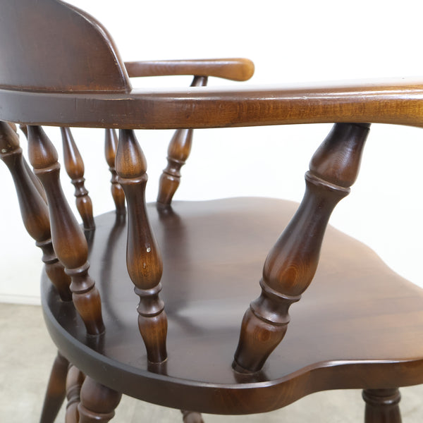 飛騨産業 キツツキマークのダイニングチェア No.1