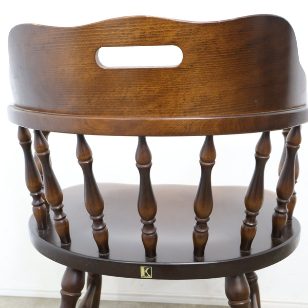 飛騨産業 キツツキマークのダイニングチェア No.2