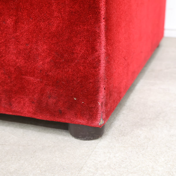 レトロなボックスソファ 2人掛け（ラウンジ・純喫茶）No.9