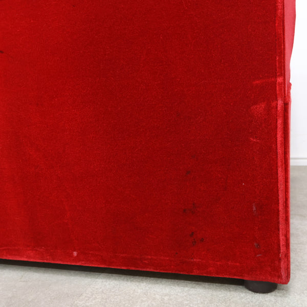 レトロなボックスソファ 2人掛け（ラウンジ・純喫茶）No.9