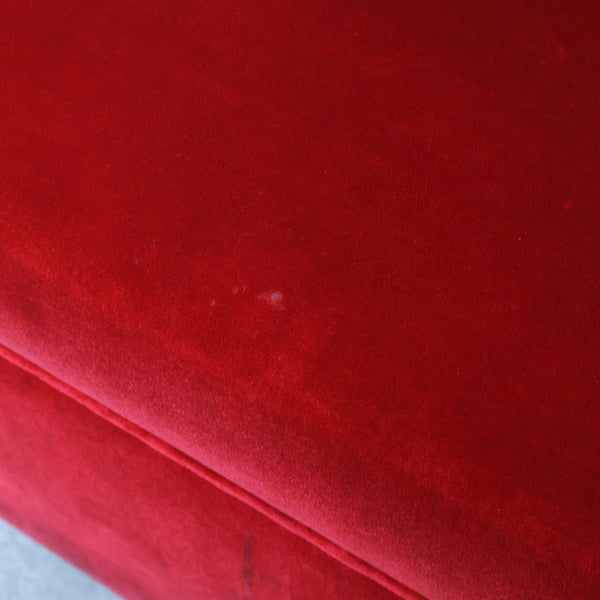 レトロなボックスソファ 2人掛け（ラウンジ・純喫茶）No.11