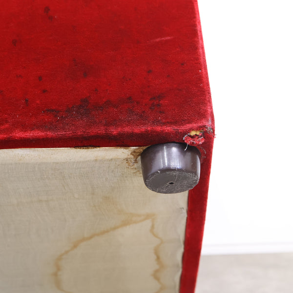 レトロなボックスソファ 2人掛け（ラウンジ・純喫茶）No.11