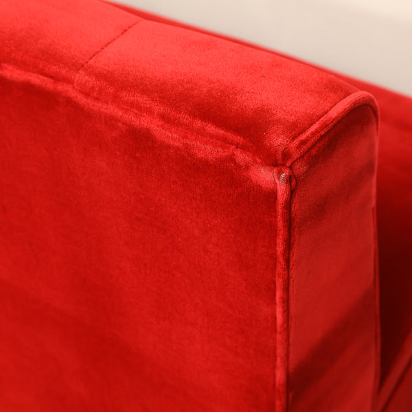 レトロなボックスソファ 2人掛け（ラウンジ・純喫茶）No.11