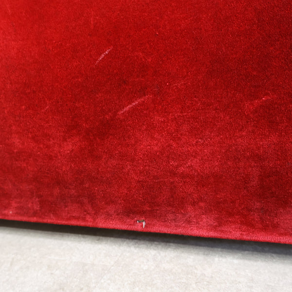 レトロなボックスソファ 2人掛け（ラウンジ・純喫茶）No.12