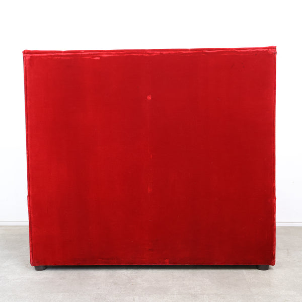 レトロなボックスソファ 2人掛け（ラウンジ・純喫茶）No.12