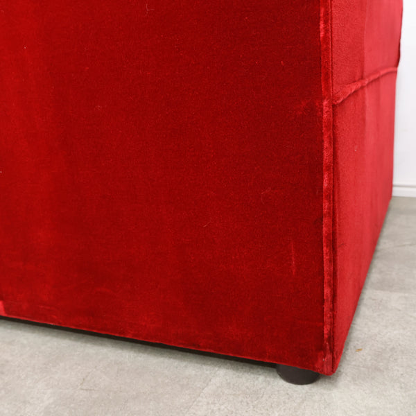 レトロなボックスソファ 2人掛け（ラウンジ・純喫茶）No.12