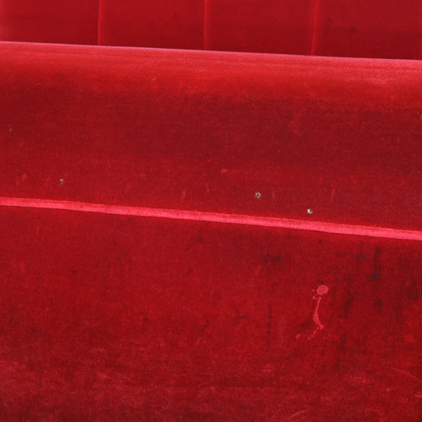 レトロなボックスソファ 2人掛け（ラウンジ・純喫茶）No.13