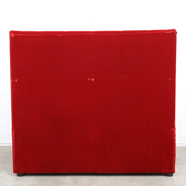 レトロなボックスソファ 2人掛け（ラウンジ・純喫茶）No.13