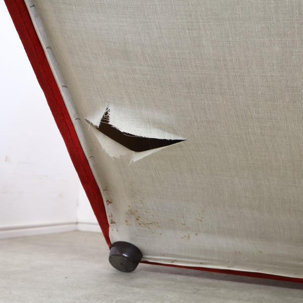 レトロなボックスソファ 2人掛け（ラウンジ・純喫茶）No.14