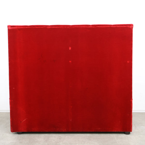 レトロなボックスソファ 2人掛け（ラウンジ・純喫茶）No.14