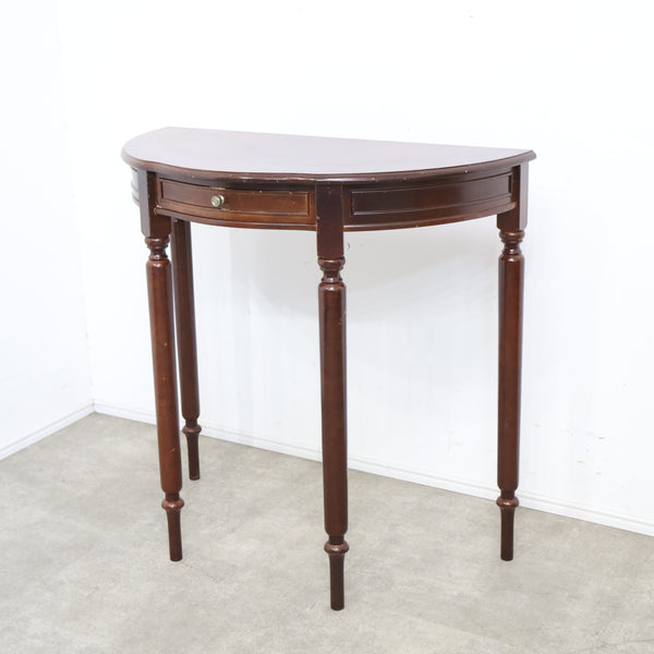 アンティーク調のコンソールデスク