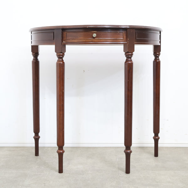 アンティーク調のコンソールデスク