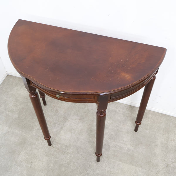 アンティーク調のコンソールデスク