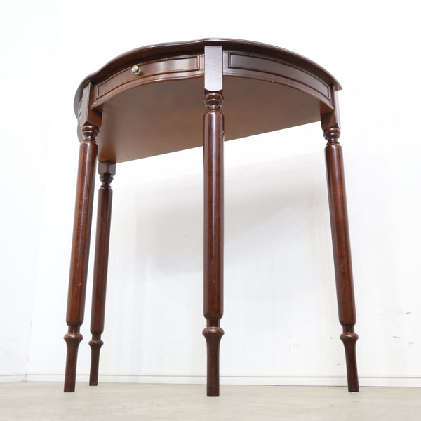 アンティーク調のコンソールデスク