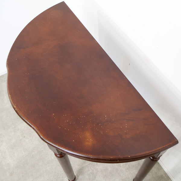 アンティーク調のコンソールデスク