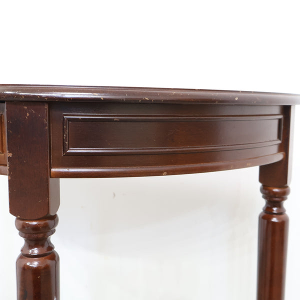 アンティーク調のコンソールデスク