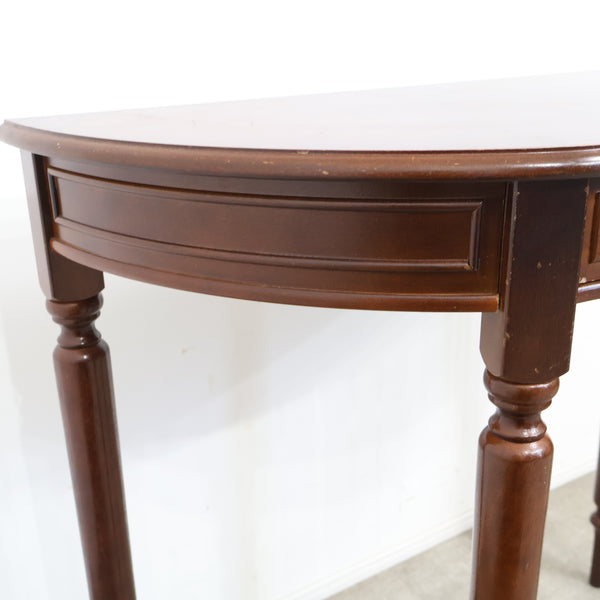 アンティーク調のコンソールデスク