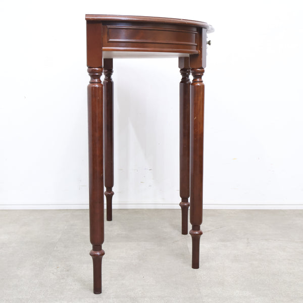 アンティーク調のコンソールデスク