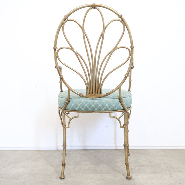 アイアンのエレガントなアームチェア No.1