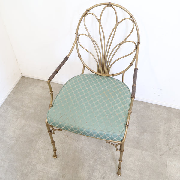 アイアンのエレガントなアームチェア No.2